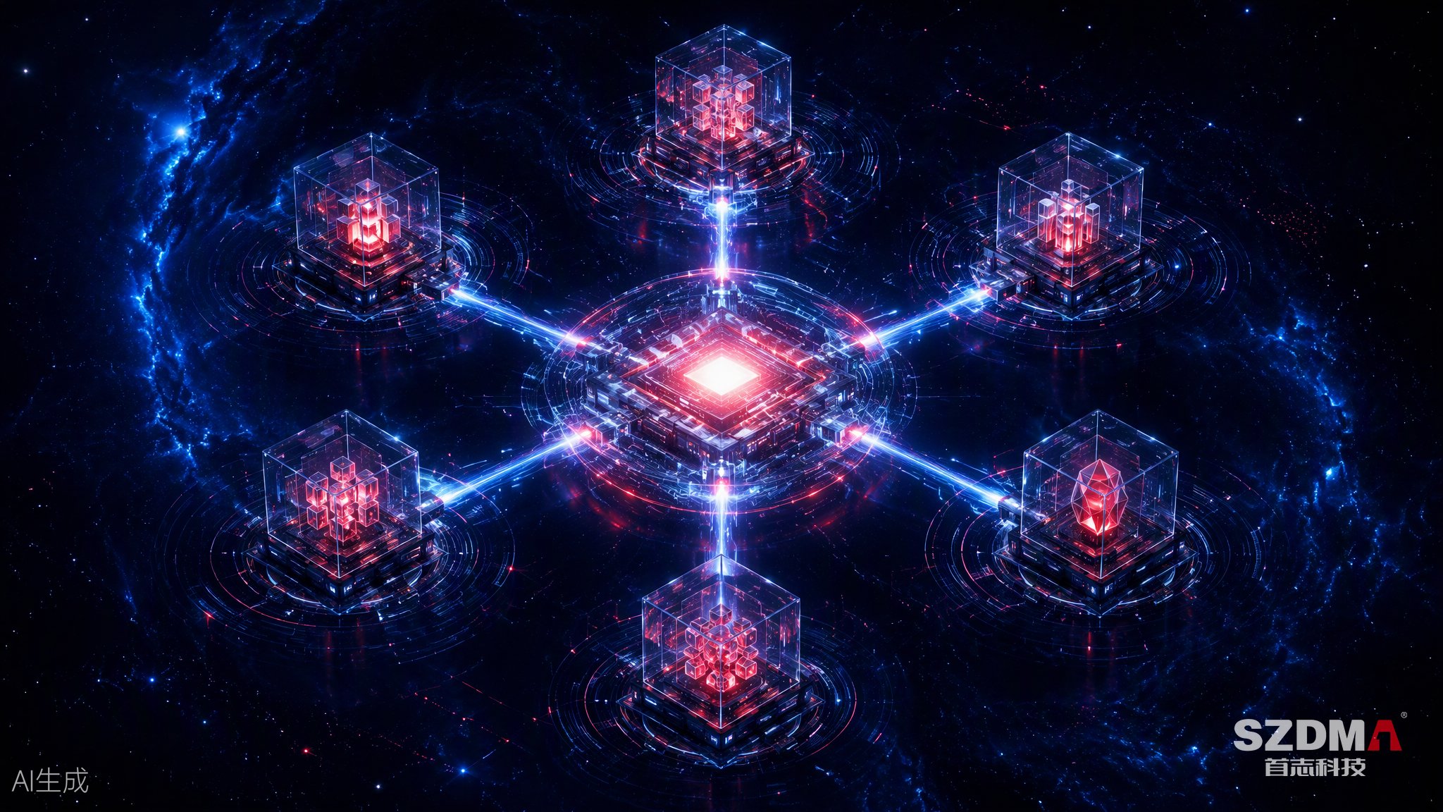 首志科技产品全景：六大产品族构成的数智化产品星图意象